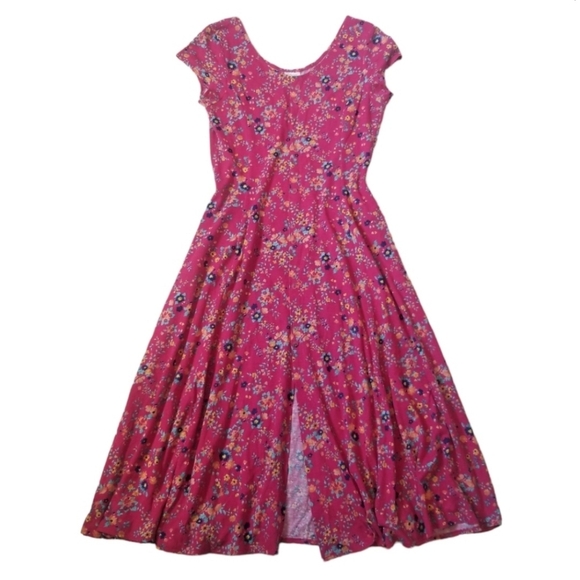 Vintage Floral Maxi Dress - Picture 6 of 8